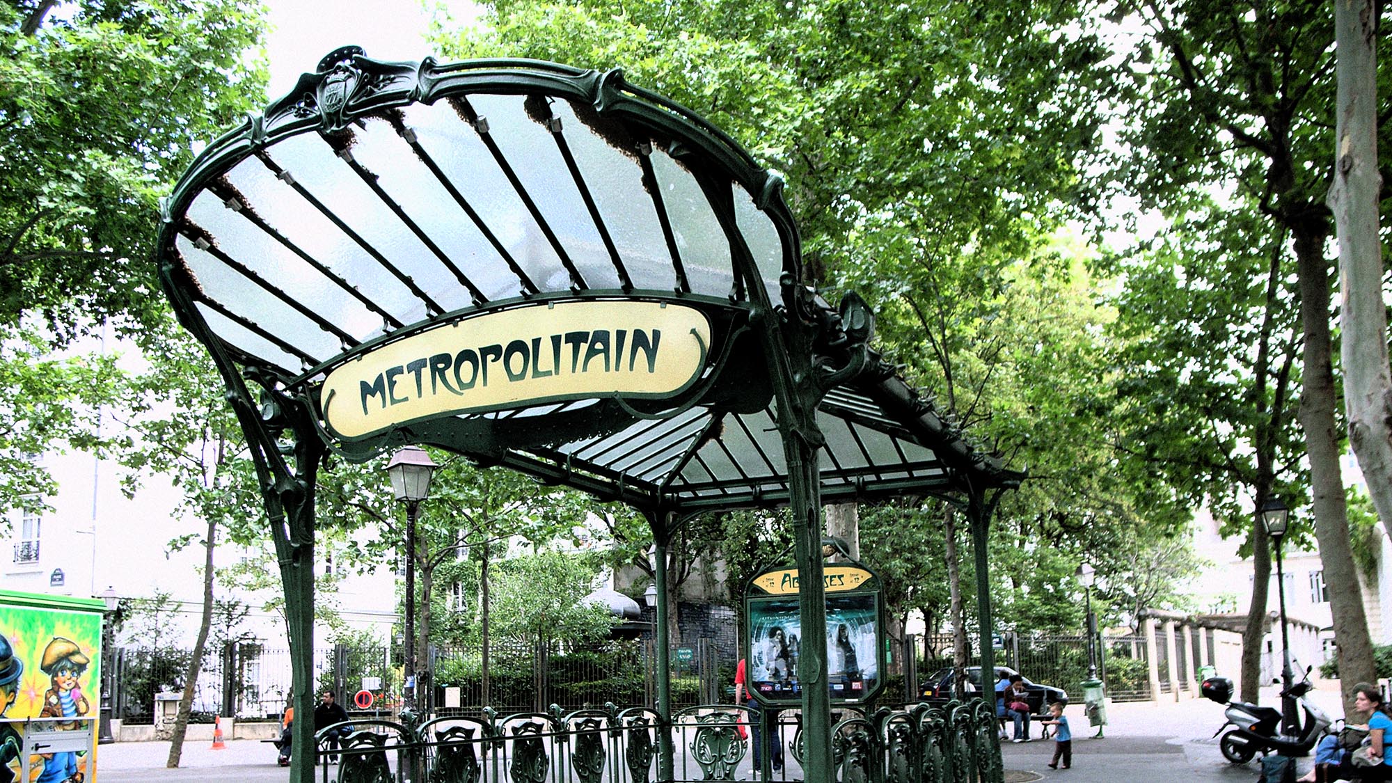 Abbesses Metro Station