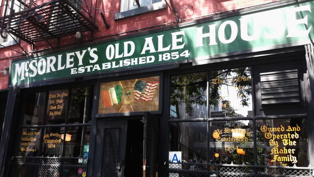 McSorley’s Old Ale House